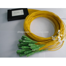 1x32 волоконно-оптический разделитель ПЛК, длина кабеля 1,5 м G.657A Fiber, 0,9 мм, 2,0 мм, 3,0 мм с пластиковым пакетом ABS Box